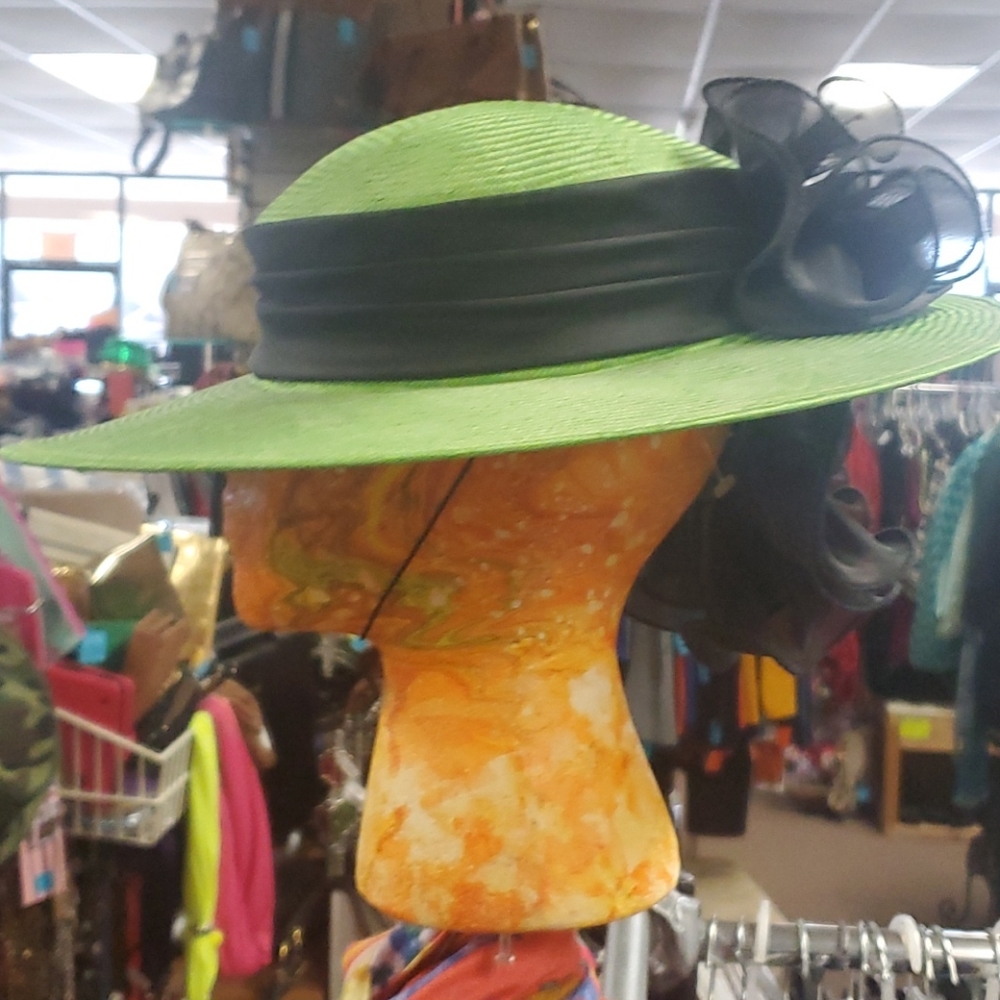 Vintage Sonni derby-Sunday Hat - Picture 2 of 6
